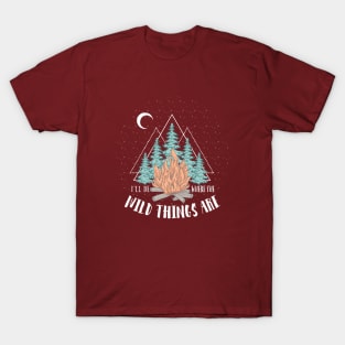 Campfire T-shirt Design T-Shirt